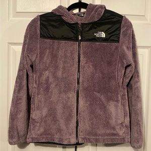 North Face Girls XL Sweatshirt Jacket